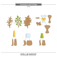 Spellbinders Dies - Lisa Horton / Containers and Foliage